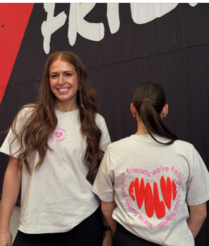 Evolve Cheer Puff Print Tees